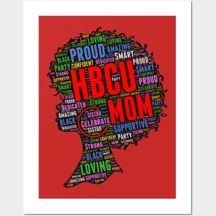 HBCU Mom Posters and Art